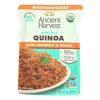 Ancient Harvest Organic Quinoa - with Chickpeas & Garlic - Case of 12 - 8 oz HGR 2134930