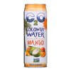 Pure Coconut Water, Mango - Case of 12 - 17.5 fl oz..
