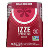 Izze Can Sparkling Blackberry - Case of 6-4/8.4 fl oz.. HGR 2260255