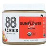 88 Acres Seed Butter - Organic Maple Sunflower - Case of 6 - 14 oz.. HGR 2283661