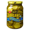 Mt Olive Pickle Co Organic Pickles - Bread and Butter Chips - Case of 6 - 16 fl oz.. HGR 2374700