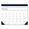 House Of Doolittle Recycled Two-Color Refillable Monthly Desk Pad Calendar, 22 x 18, 2022 HOD 15045101