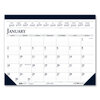 House Of Doolittle Recycled Two-Color Monthly Desk Pad Calendar, 22 x 17, 2022 HOD 150HD