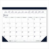 House Of Doolittle 100% Recycled Academic Desk Pad Calendar, 18.5 x 13, 2021-2022 HOD 1556