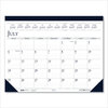 House Of Doolittle 100% Recycled Academic Desk Pad Calendar, 14-Month, 22 x 17, 2021-2022 HOD 155HD