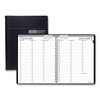 House Of Doolittle Recycled Professional Weekly Planner, 15-Min Appointments, 11 x 8.5, Black, 2022 HOD 27202