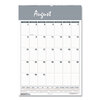 House Of Doolittle Recycled Bar Harbor Wirebound Academic Monthly Wall Calendar, 12 x 17, 2021-2022 HOD 352