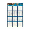 House Of Doolittle Recycled Earthscapes Sea Life Scenes Reversible Wall Calendar, 24 x 37, 2022 HOD 3969