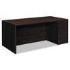 HON HON® 10700 Series Single Pedestal Desk with Full-Height Pedestal on Right HON 10787RNN