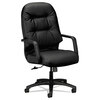 HON 2090 Pillow-Soft Series Executive Leather High-Back Swivel/Tilt Chair HON 2091SR11T