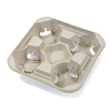 Chinet® StrongHolder® Molded Fiber Carriers and Trays