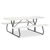 Iceberg Iceberg IndestrucTables Too™ 1200 Series Picnic Bench Table ICE 65923