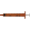 BD Oral Syringe with Tip Cap 3mL, Amber, 500/CS IND58305210-CS