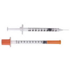 BD SafetyGlide Insulin Syringe 29G x 1/2, 1mL, 100/BX IND 58305930-BX