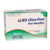 BD Ultra-Fine Nano Pen Needle 32G x 4 mm, 100/BX IND58320122-BX