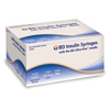 BD Insulin Syringe with Ultra-Fine Needle 30G x 1/2, 1/2mL, 100/BX IND 58328466-BX