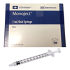 Medtronic Monoject Oral Medication Syringe 1mL, Clear, 100/BX IND61901014-BX