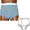 Options Ostomy Support Barrier Mens Baisc With Built-In Barrier/Support, Gray, Right-Side Stoma, Small 32-34, 1/EA IND 8090006SR-EA