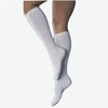 Jobst SensiFoot Knee-High Mild Compression Diabetic Sock Large, White, One Pair IND BI110833-EA