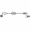 Codan Minibore Extension Set 14, 3/10mL Priming Volume, Female Luer-Lock, On/Off Clamp, 50/CS IND CODBC505-CS