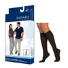 Sigvaris Cotton Calf with Grip-Top, 30-40, Womens Closed Toe, X-Large, Short Black, 1/EA IND SG233CXSW99S-EA