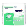 TZMO Seni® Super Plus - Large Incontinence Briefs, Disposable, Unisex, Adult, Heavy Absorbency, 12/PK MON 1163824PK