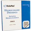 Independence Medical ReliaMed Sterile Latex-Free Hydrocolloid Dressing with Film Back and Beveled Edge 6 x 6, 5/BX IND ZDHC66B-BX