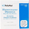 Independence Medical ReliaMed Sterile Latex-Free Hydrocolloid Dressing with Film Back and Beveled Edge 8 x 8, 1/EA IND ZDHC88B-EA