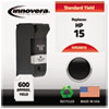 Innovera Innovera Remanufactured C6615DN (15) Ink, 600 Page-Yield, Black IVR 20015