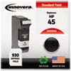 Innovera Innovera Remanufactured 51645A (45) Ink, 930 Page-Yield, Black IVR 20045