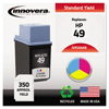 Innovera Innovera Remanufactured 51649A (49A) Ink, 350 Page-Yield, Tri-Color IVR 2049A
