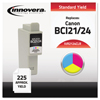 Innovera Innovera® 2124CLR Compatible Ink, 105 Page-Yield, Tri-Color IVR 2124CLR