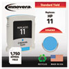Innovera Innovera Remanufactured C4836A (11) Ink, 1750 Page-Yield, Cyan IVR 4836A