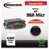 Innovera Innovera Remanufactured 92298A MICR Toner, 6800 Yield, Black IVR 83098TMICR