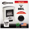 Innovera Innovera Remanufactured C9396AN (88XL) Ink, 2450 Page-Yield, Black IVR9396AN