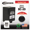 Innovera Innovera Remanufactured 0895A003 (BC20) Ink, 900 Page-Yield, Black IVR BC20BK