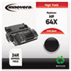 Innovera Innovera Remanufactured CC364X (64X)  Toner, 24000 Yield, Black IVR C364X