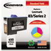 Innovera Innovera Remanufactured 7Y743 (Series 2) Ink, 450 Yield, Tri-Color IVR D7Y745C