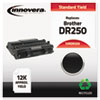 Innovera Innovera Remanufactured DR250 Drum Cartridge, 12000 Page-Yield, Black IVR DR250