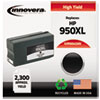 Innovera Innovera Remanufactured CN045AN (950XL), High-Yield Ink, 2300 Pg-Yld, Blk IVR N045AN