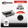 Innovera Innovera PC201 Compatible, Remanufactured, PC201 Thermal Transfer, 450 Page-Yield, Black IVR PC201