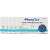 FlowFlex COVID-19 Antigen Rapid Home Test Kit 5 Boxes (5 Tests) JEGTBN203235