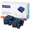 Katun Katun KAT39395 ColorQube 8570 Compatible, 108R00926 Solid Ink, 4400 Yld, 2/Box, Cyan KAT 39395