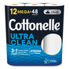 Kimberly Clark Professional Cottonelle® Ultra CleanCare Toilet Paper, Strong Bath Tissue KCC54151