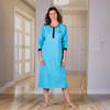 KCK Industries 4Care™ Unisex Nightshirt with an Extra Fold in the Back KCK1402201L