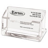 Kantek Kantek Clear Acrylic Business Card Holder KTK AD30