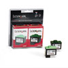 Lexmark Lexmark 10N0595 (17, 27) Ink, 429 Page-Yield, 2/Pack, Black; Tri-Color LEX 10N0595
