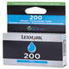 Lexmark Lexmark 14L0086 (200) Ink, Cyan LEX 14L0086