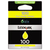Lexmark Lexmark 14N0902 (100) Ink, 200 Page-Yield, Yellow LEX 14N0902