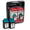 Lexmark Lexmark® 16G0093 Ink, 410 Page-Yield, 2/Pack, Black LEX 16G0093